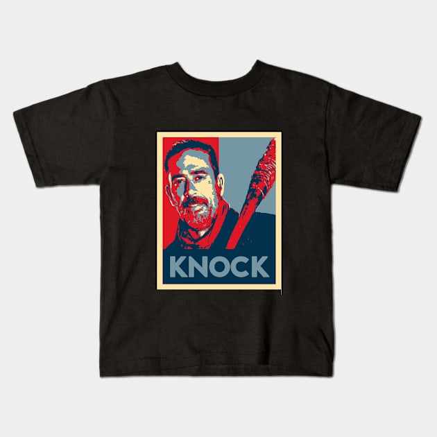 Negan v2 Kids T-Shirt by Genesis993